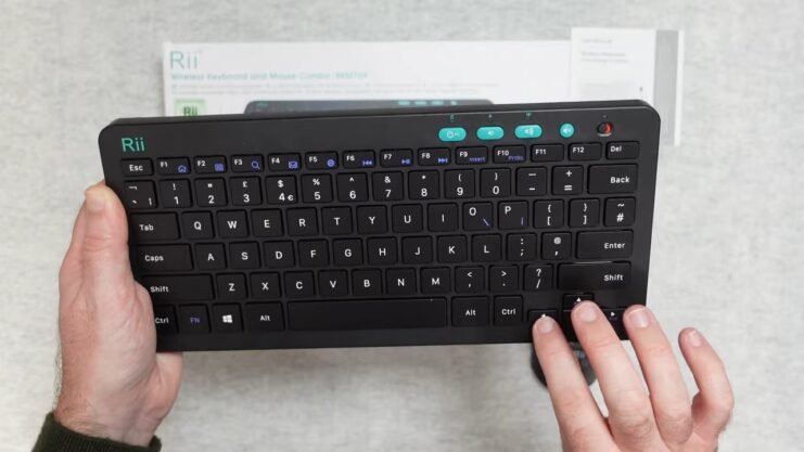 Rii RKM709 Ultra Slim Wireless Keyboard Mouse Combo 2024 Review