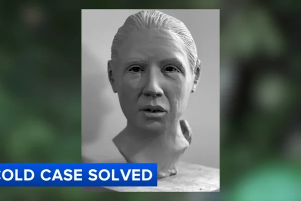 Police and forensic investigators working on identifying human remains from a Wilmington cold case