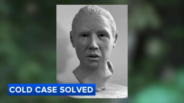Police and forensic investigators working on identifying human remains from a Wilmington cold case
